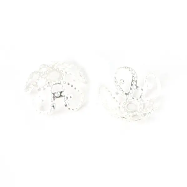 Tori 10*4MM silver 100 pieces/pack,chaincharmsupply.com