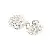 Wholesale DIY Tori Flower Hat Accessories for Retailers' Success - Tori 10*4MM white K color 100 pieces/pack