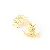 Wholesale DIY Tori Flower Hat Accessories for Retailers' Success - Tori 14MM gold 300 pieces/pack