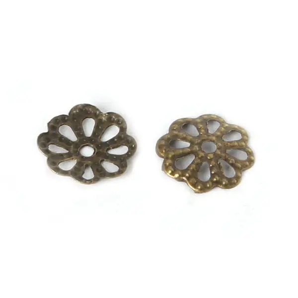 Tori 9MM antique bronze color 300 pieces/pack,chaincharmsupply.com