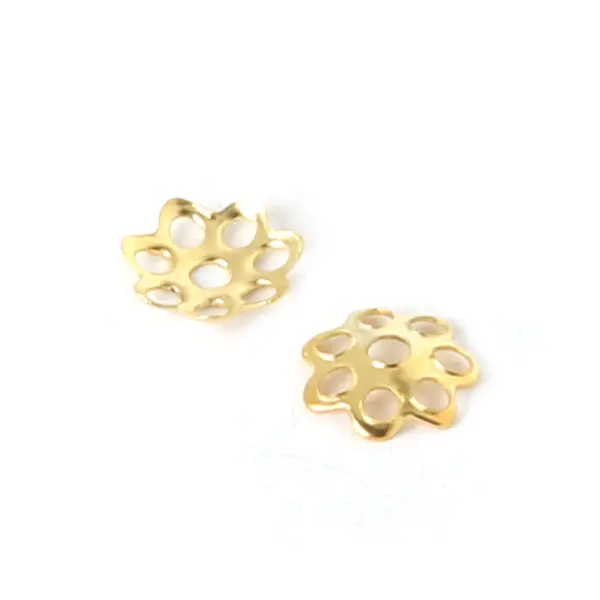 Tori 6MM gold 1000 pieces/pack,chaincharmsupply.com