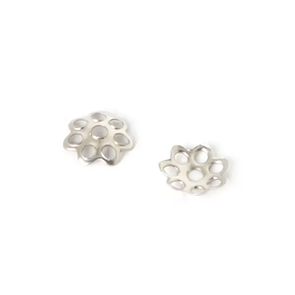 Tori 6MM white K color 1000 pieces/pack,chaincharmsupply.com
