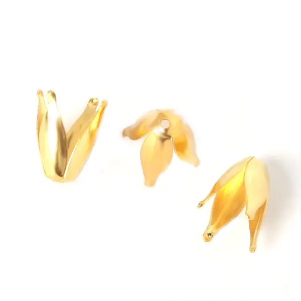 Tori 8*13MM gold 100 pieces/pack,chaincharmsupply.com