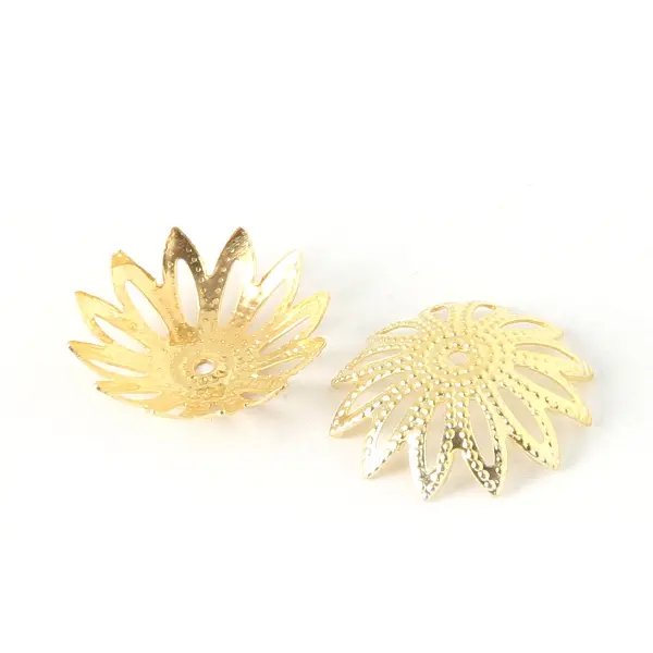 Tori 3*17MM gold 100 pieces/pack,chaincharmsupply.com