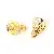 Wholesale DIY Tori Flower Hat Accessories for Retailers' Success - Tori 14*17MM gold 50 pieces/pack