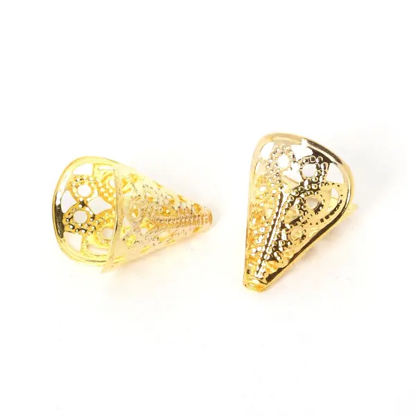 Tori 14*17MM gold 50 pieces/pack,chaincharmsupply.com