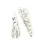 Wholesale DIY Tori Flower Hat Accessories for Retailers' Success - Tori 8*40MM white K color 50 pieces/pack