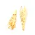 Wholesale DIY Tori Flower Hat Accessories for Retailers' Success - Tori 8*40MM gold 50 pieces/pack