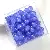 8*6mm Glass Imitation Jade Bucket Beads Hand-strung Handmade Diy Bracelet - Apple beads dark blue-imitation jade beads apple beads 8x7mm hole diameter about 1.5mm 30 pieces/pack