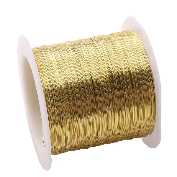 Gold - thickness 0.4mm, about 100 meters/roll (actual about 80 meters/roll), net weight about 94g,chaincharmsupply.com