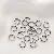Stainless Steel Double Hoop Jump Ring Accessories Diy Production Open - Double circle 0.8x8mm steel color 100 pcs/pack