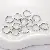 Stainless Steel Double Hoop Jump Ring Accessories Diy Production Open - Double circle 1.0x12mm steel color 50 pcs/pack