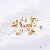 Color-preserving 14k18k Gold-covered Positioning Buckle Handmade Diy Jewelry Accessories Bracelet - 18K gold-plated-3.2mm hole diameter 1mm 1 piece/pack