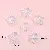 Blue Light Five-pointed Star Love Butterfly Charm Beaded Handmade Diy - Five-pointed star 20x20mm, aperture about 2mm, about 11 stars - one pack