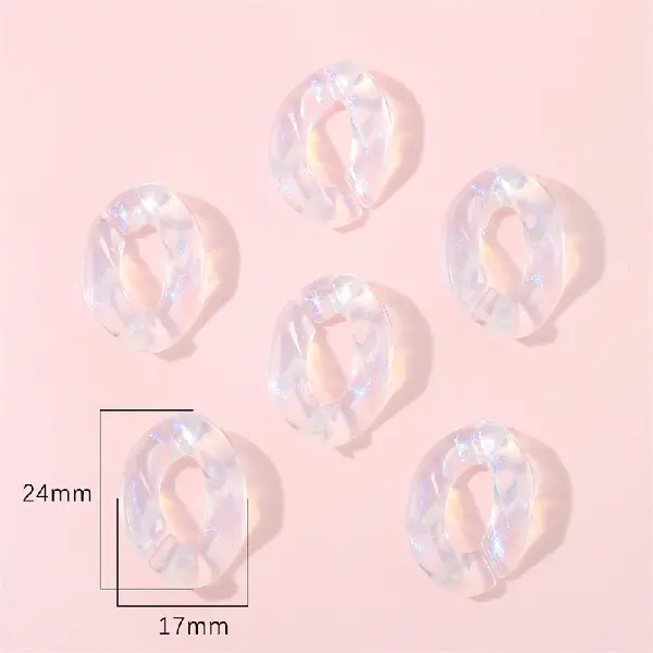 Open chain 17x24mm 20 pieces/pack-one pack,chaincharmsupply.com