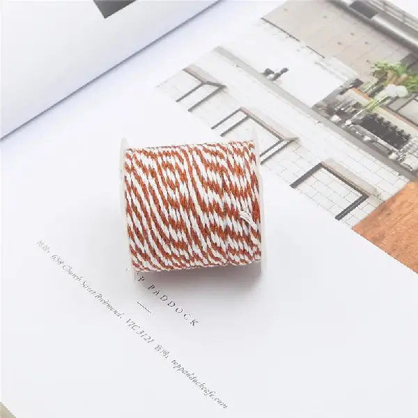 Coffee-white-1.5mm 10 meters/roll,chaincharmsupply.com