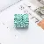 1.5mm Two-color Cotton Rope Holiday Decoration Diy Hand-woven Binding Rice - Green-white-1.5mm 10 meters/roll
