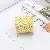 1.5mm Two-color Cotton Rope Holiday Decoration Diy Hand-woven Binding Rice - Yellow-white-1.5mm 10 meters/roll
