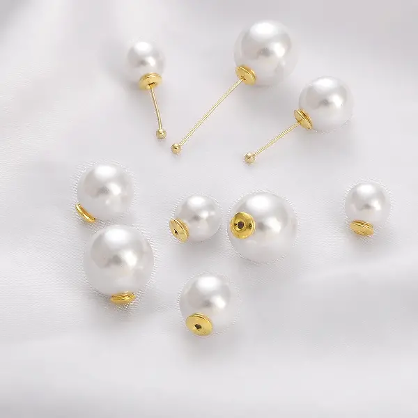 14K gold-filled - about 12mm 2 pcs/pack,chaincharmsupply.com