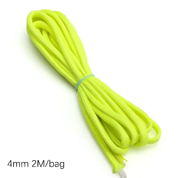 Yellow - about 4mm thick 2 meters/pack,chaincharmsupply.com