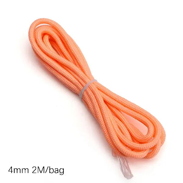 Orange - about 4mm thick 2 meters/pack,chaincharmsupply.com