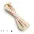 Luminous Multi-color Nylon 7-core Paracord Rope Beaded Diy Handmade Homemade - Pink green - about 4mm thick, 2 meters/pack