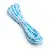 Luminous Multi-color Nylon 7-core Paracord Rope Beaded Diy Handmade Homemade - Blue and white - about 4mm thick, 2 meters/pack