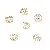 14k Gold-plated Bracelet Tori Combination Necklace Beads Bead Spacer Handmade - #3 No. 6mm electroplated 14K gold-plated 10 pcs/pack