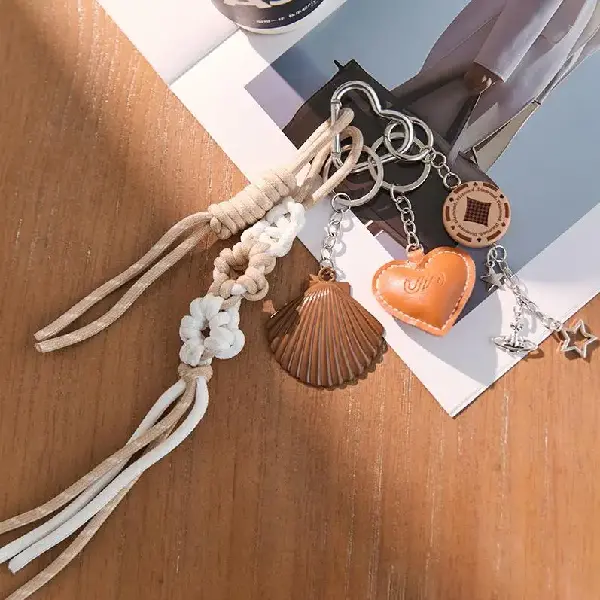 Shell Heart Style,chaincharmsupply.com