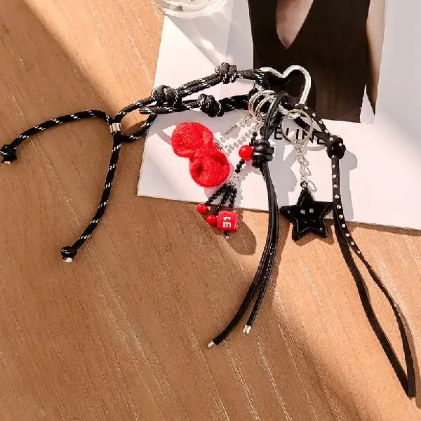 Red Bowknot,chaincharmsupply.com