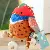 Wholesale Plush Bird Keychains & Bag Charms - Trendy Supply - Fat ring-necked pheasant-12cm bead chain style