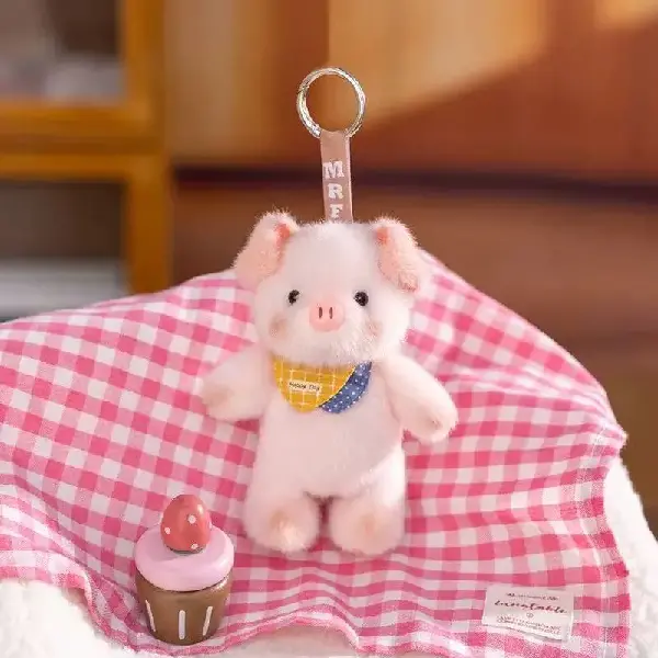 Pink pig-15cm,chaincharmsupply.com