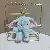 Plush Elephant Keychain Wholesale | Soft Durable Supply - Blue-12cm gold lobster clasp