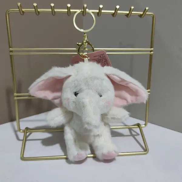 White Elephant-12cm gold lobster clasp,chaincharmsupply.com