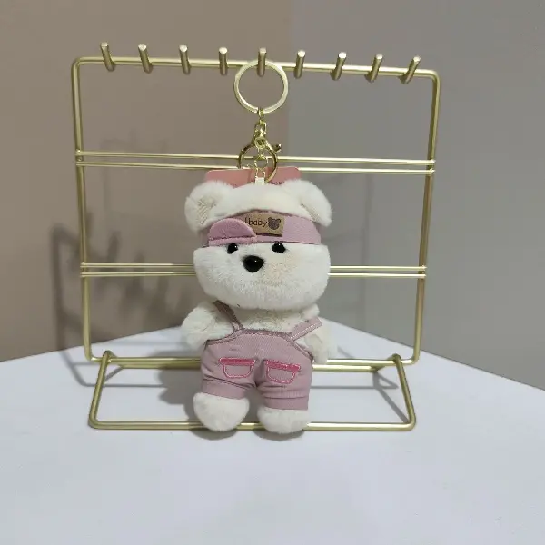 Pink-12cm gold lobster clasp,chaincharmsupply.com