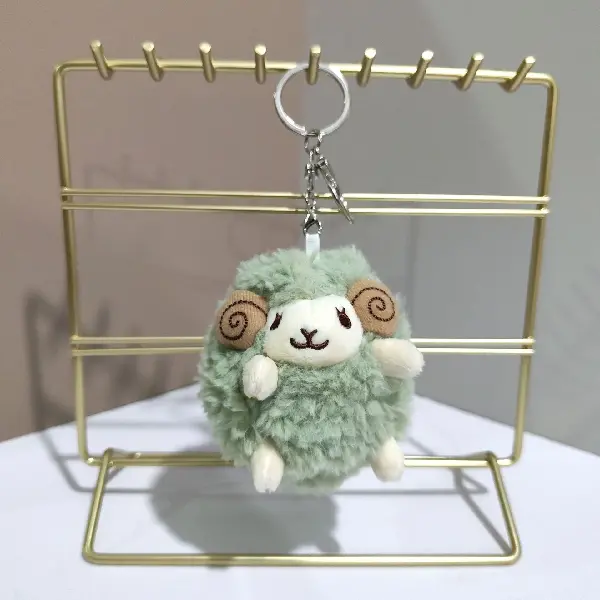 Green-10cm keychain,chaincharmsupply.com