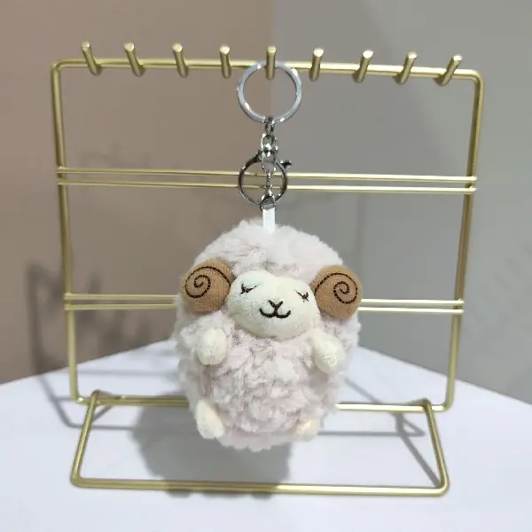 Pink-10cm keychain,chaincharmsupply.com