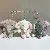 Cute Elephant Plush Keychain Supply for Retailers - Mixed batch-10cm flat circle
