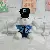 Plush Cute Traffic Police Bear Keychain Supply Quality - Police White Rabbit-12cm Ordinary Bead Chain
