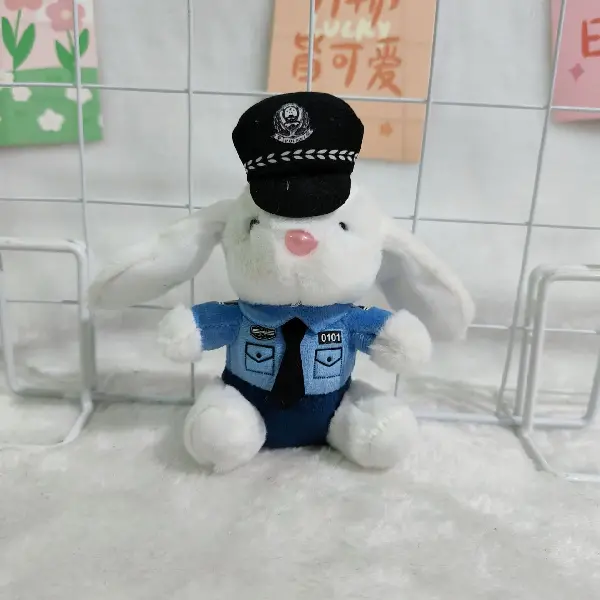 Police White Rabbit-12cm gold lobster clasp,chaincharmsupply.com