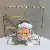 Plush Guinea Pig Keychain Wholesale - Premium Quality Supply - Orange-12cm gold lobster clasp