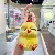 Wholesale Cute Plush Keychains and Bag Charms for Retailers - Plush Wobi Chicken-12cm Keychain
