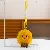 Resin Wholesale Keychain Supply for Gourmet Charm Lovers - Fried cake-10cm colorful rope