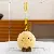 Resin Wholesale Keychain Supply for Gourmet Charm Lovers - Sticky bean bag-10cm colorful rope