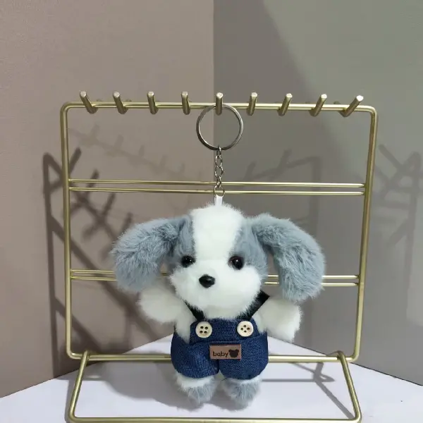 Gray-12cm keychain,chaincharmsupply.com