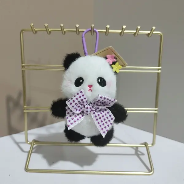 Purple bow-12cm keychain,chaincharmsupply.com