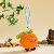 Wholesale Plush Toy Keychains for Retailer Boost Store Profits - Orange-12cm