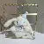 Plush Little Rabbit Charm Wholesale Supply for Retail Quality - White-15cm bead chain