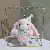 Plush Little Rabbit Charm Wholesale Supply for Retail Quality - Pink-15cm bead chain
