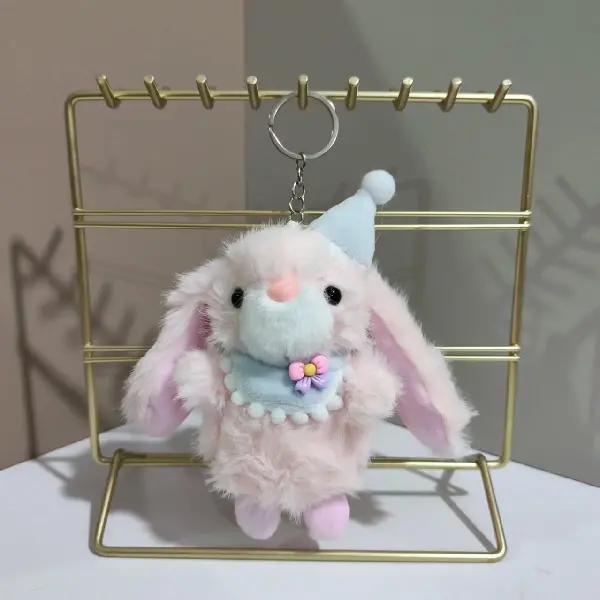 Pink-15cm keychain,chaincharmsupply.com